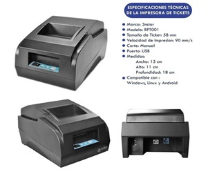 Impresora 3nstar rpt001 Impresora 3nstar rpt001